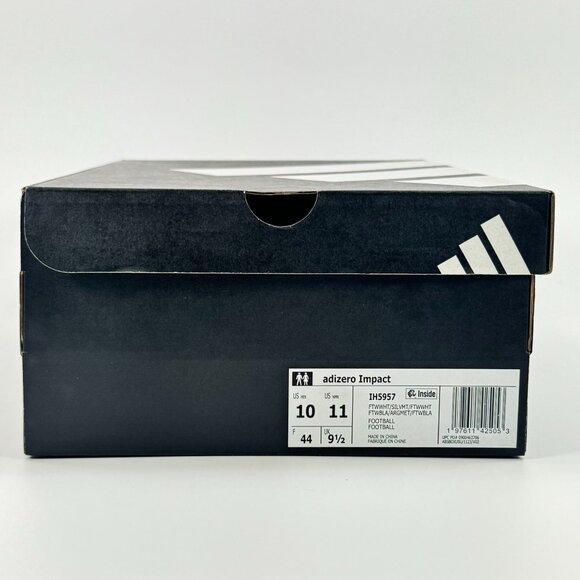 Adidas Adizero Impact \'Cloud White Silver\' IH5957 Football Multi Size main image 7